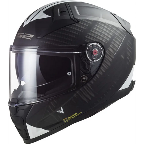 Casco LS2 FF811 Vector ll Splitter Black/White