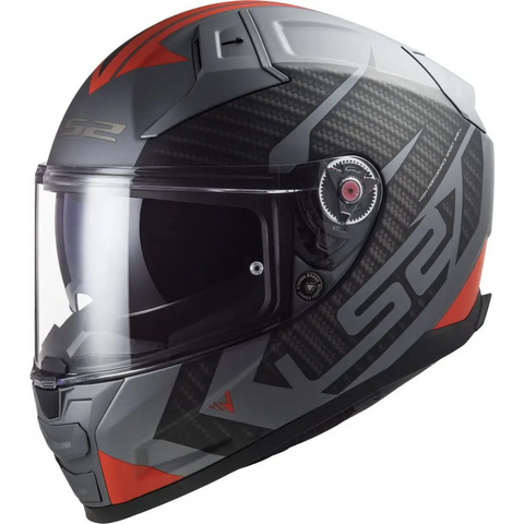 Casco LS2 FF811 Vector ll Splitter Gray/Red
