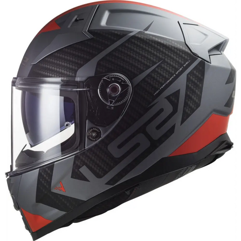 Casco LS2 FF811 Vector ll Splitter Gray/Red