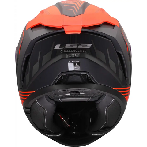 Casco LS2 FF817 Challenger II Dravix Black/Red