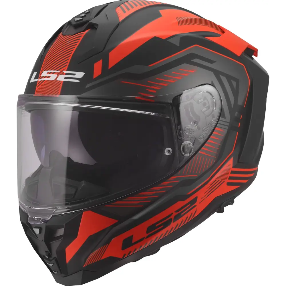 Casco LS2 FF817 Challenger II Dravix Black/Red