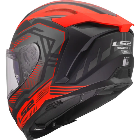 Casco LS2 FF817 Challenger II Dravix Black/Red