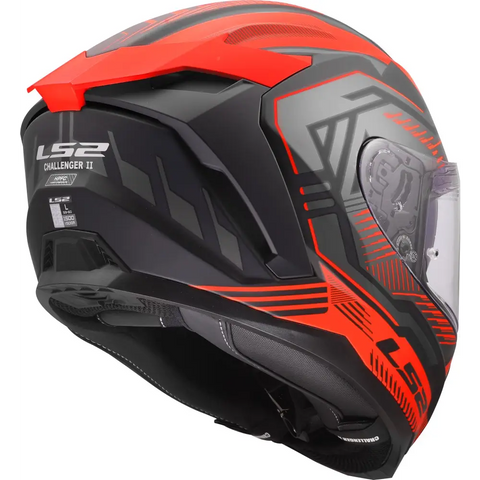 Casco LS2 FF817 Challenger II Dravix Black/Red