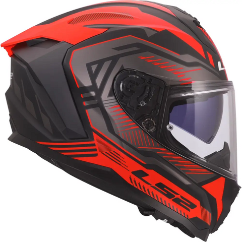 Casco LS2 FF817 Challenger II Dravix Black/Red