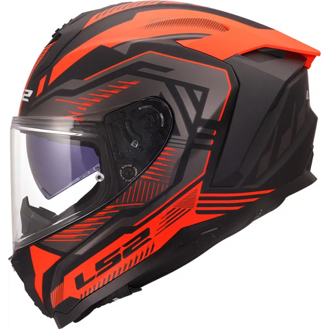 Casco LS2 FF817 Challenger II Dravix Black/Red