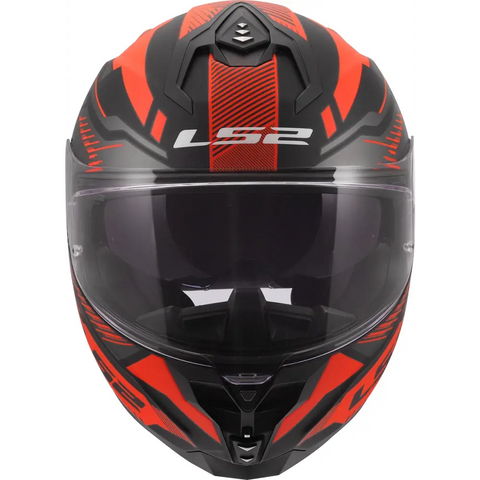 Casco LS2 FF817 Challenger II Dravix Black/Red