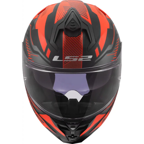 Casco LS2 FF817 Challenger II Dravix Black/Red