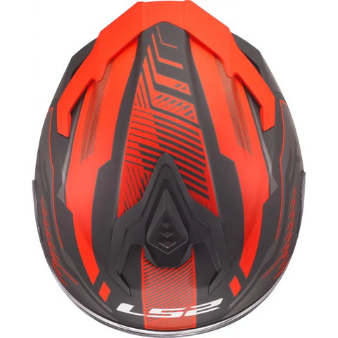 Casco LS2 FF817 Challenger II Dravix Black/Red