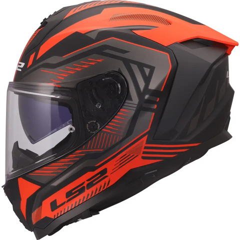 Casco LS2 FF817 Challenger II Dravix Black/Red