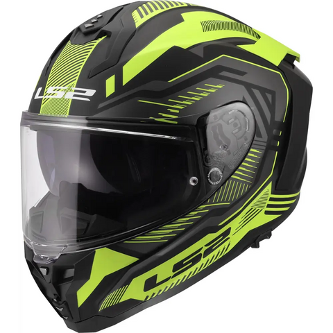 Casco LS2 FF817 Challenger II Dravix Black/Yellow