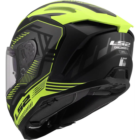 Casco LS2 FF817 Challenger II Dravix Black/Yellow