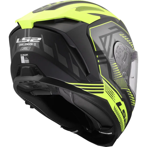 Casco LS2 FF817 Challenger II Dravix Black/Yellow