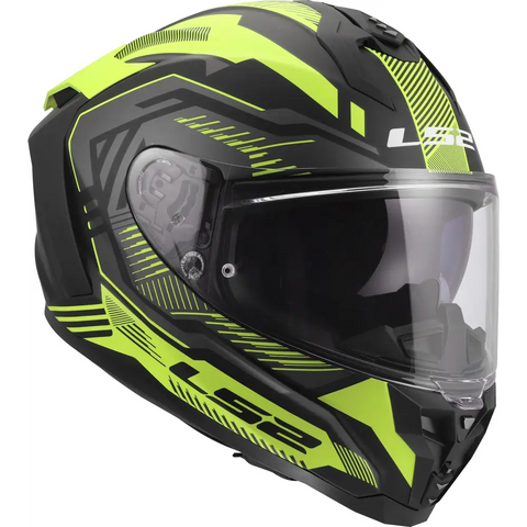 Casco LS2 FF817 Challenger II Dravix Black/Yellow