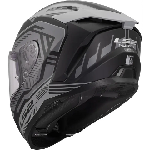 Casco LS2 FF817 Challenger II Dravix Grey