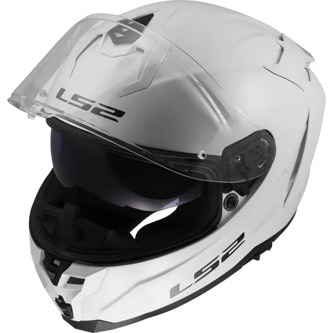 Casco LS2 FF817 Challenger II Solid White