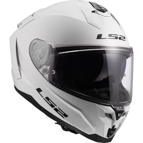 Casco LS2 FF817 Challenger II Solid White