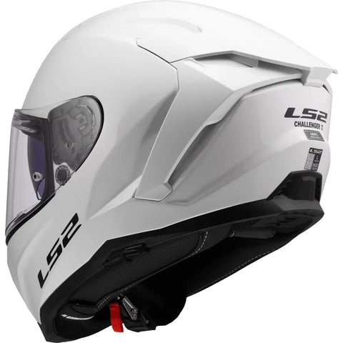 Casco LS2 FF817 Challenger II Solid White