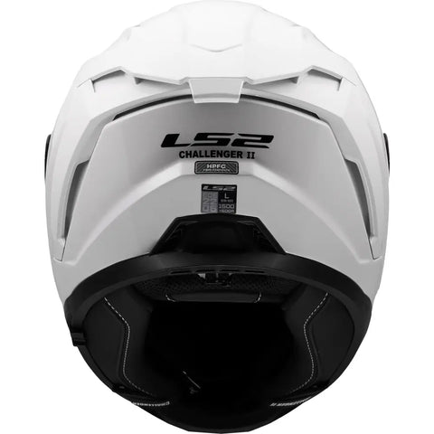 Casco LS2 FF817 Challenger II Solid White