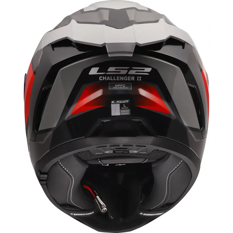 Casco LS2 FF817 Challenger II Viper Grey/Red