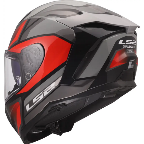 Casco LS2 FF817 Challenger II Viper Grey/Red