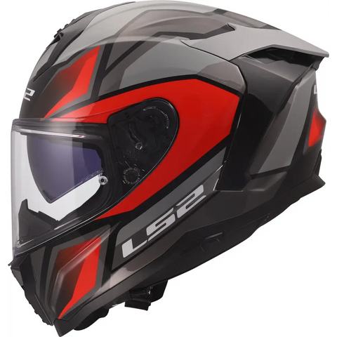 Casco LS2 FF817 Challenger II Viper Grey/Red