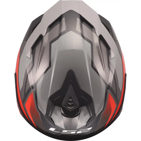 Casco LS2 FF817 Challenger II Viper Grey/Red
