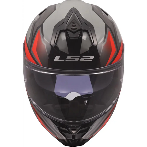 Casco LS2 FF817 Challenger II Viper Grey/Red