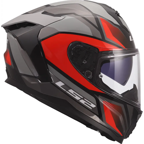 Casco LS2 FF817 Challenger II Viper Grey/Red