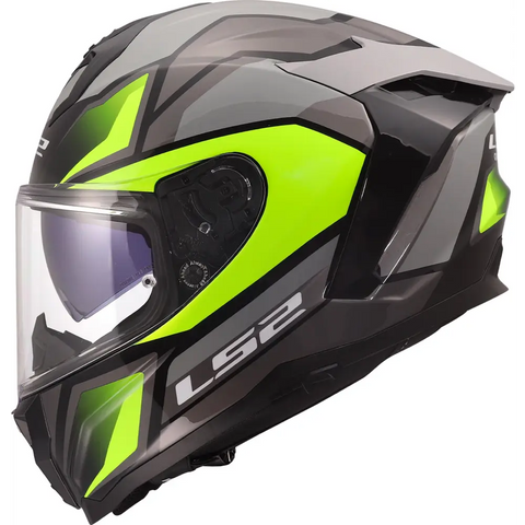 Casco LS2 FF817 Challenger II Viper Grey/Yellow