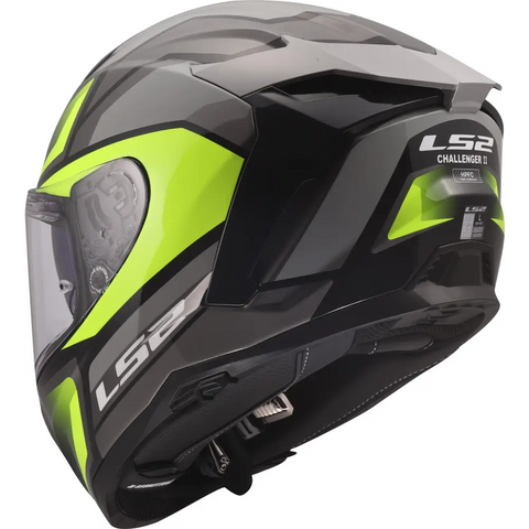 Casco LS2 FF817 Challenger II Viper Grey/Yellow