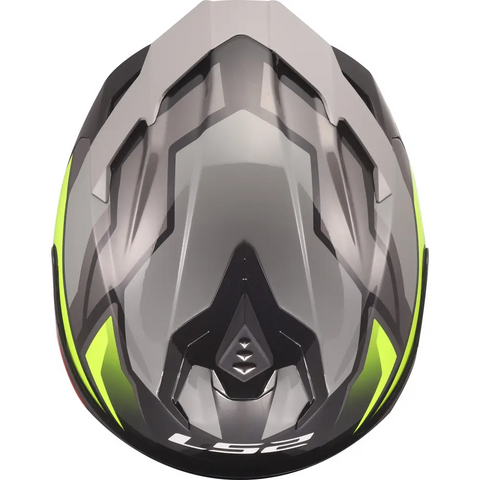Casco LS2 FF817 Challenger II Viper Grey/Yellow
