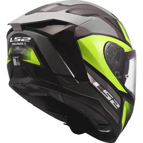 Casco LS2 FF817 Challenger II Viper Grey/Yellow