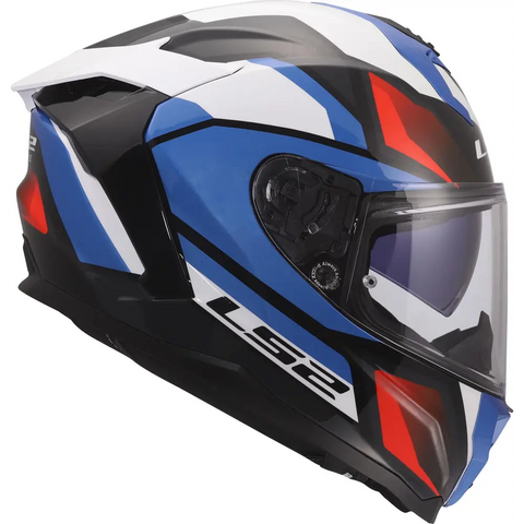 Casco LS2 FF817 Challenger II Viper White/Blue/Red