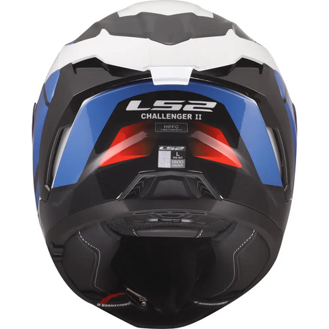Casco LS2 FF817 Challenger II Viper White/Blue/Red