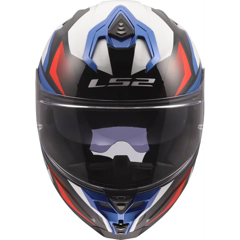 Casco LS2 FF817 Challenger II Viper White/Blue/Red