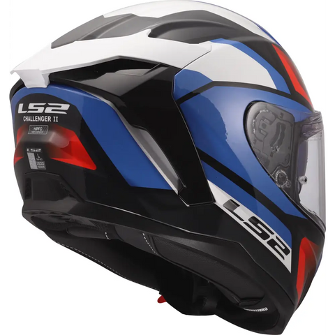 Casco LS2 FF817 Challenger II Viper White/Blue/Red