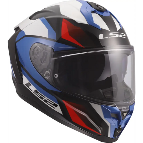 Casco LS2 FF817 Challenger II Viper White/Blue/Red