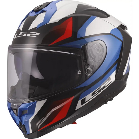 Casco LS2 FF817 Challenger II Viper White/Blue/Red