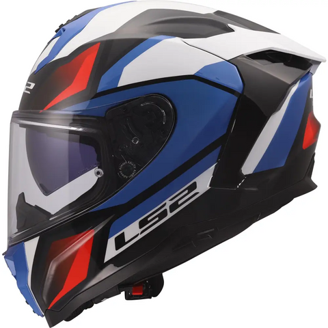 Casco LS2 FF817 Challenger II Viper White/Blue/Red