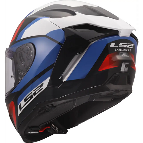 Casco LS2 FF817 Challenger II Viper White/Blue/Red