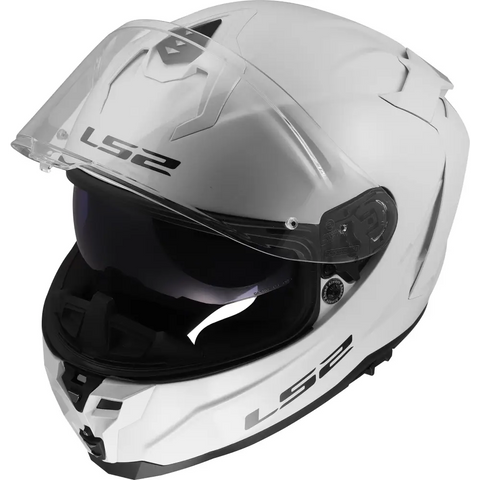 Casco LS2 FF817 Challenger II Solid White