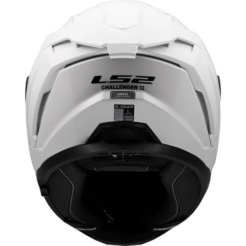 Casco LS2 FF817 Challenger II Solid White