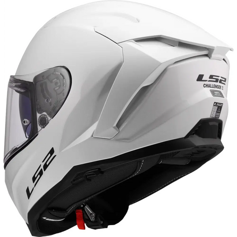 Casco LS2 FF817 Challenger II Solid White