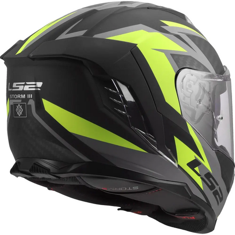 Casco LS2 FF818 Storm III Dynamo Black/Yellow