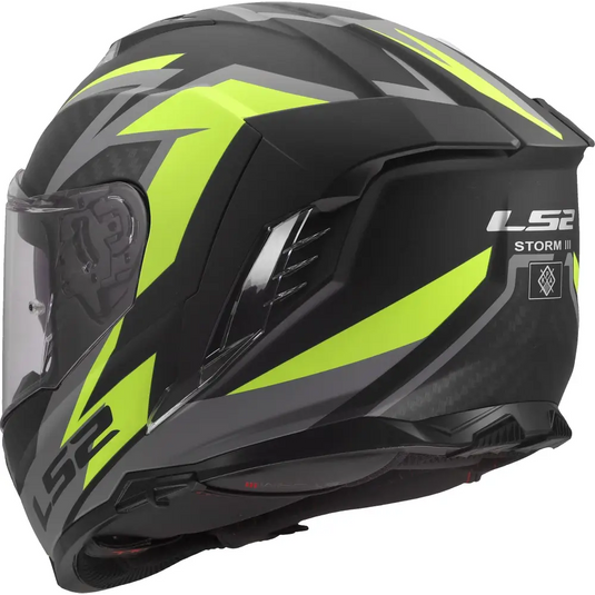 Casco LS2 FF818 Storm III Dynamo Black/Yellow