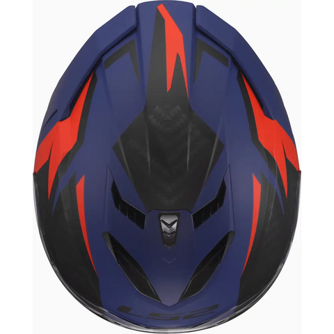 Casco LS2 FF818 Storm III Dynamo Blue/Red