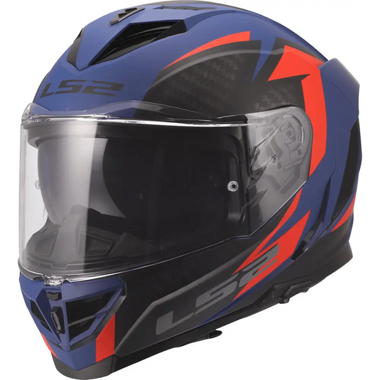 Casco LS2 FF818 Storm III Dynamo Blue/Red