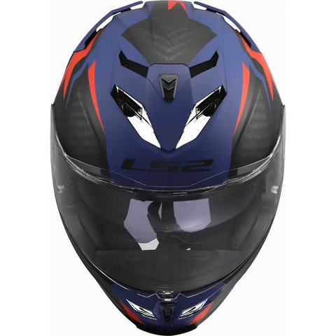 Casco LS2 FF818 Storm III Dynamo Blue/Red