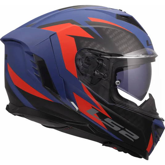 Casco LS2 FF818 Storm III Dynamo Blue/Red