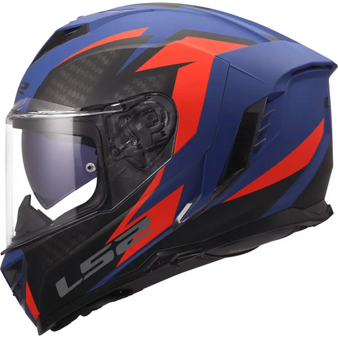 Casco LS2 FF818 Storm III Dynamo Blue/Red